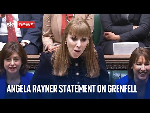 Rayner statement in the Commons about Govt response to Grenfell Tower Inquiry report