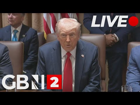Watch Live: President Trump Holds First Cabinet Meeting of 2nd Term