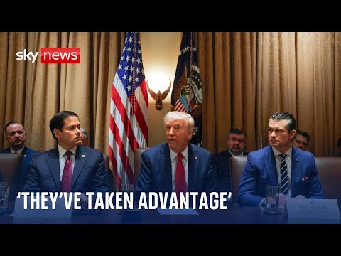 Donald Trump says EU was ‘formed to screw the United States’ and threatens 25% tariffs