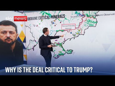 Ukraine strikes key minerals deal with US | Sky’s Ed Conway explains