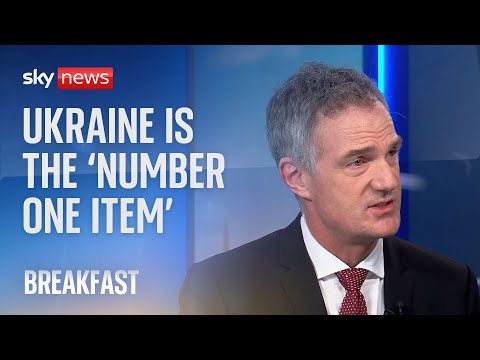 ‘A lot on agenda’ for Starmer-Trump talks but Ukraine is ‘number one item’, minister says