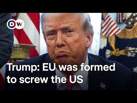 Trump floats 25% “reciprocal” tariff on EU goods | DW News