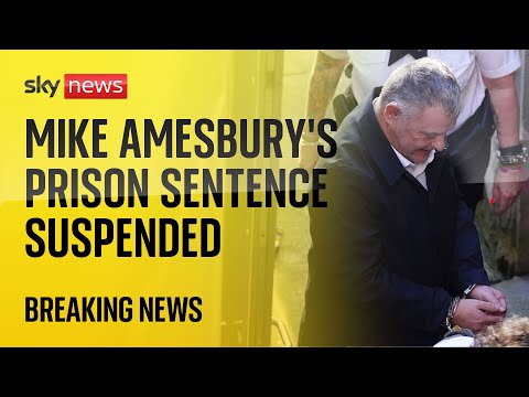 MP Mike Amesbury’s prison sentence suspended for two years following appeal