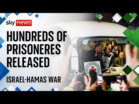 Hamas releases bodies of more hostages as hundreds of Palestinian prisoners are freed