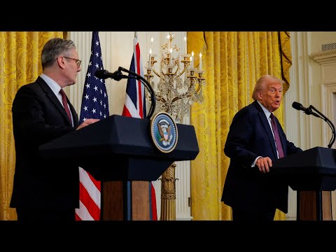 Trump and Starmer hold news conference at the White House