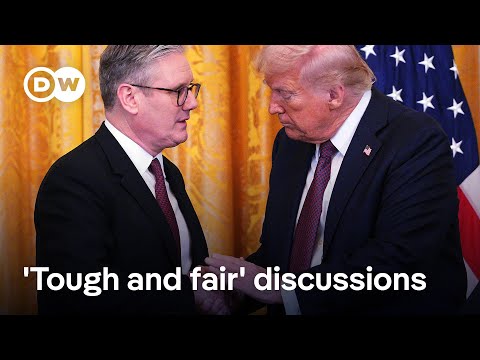 Seeking security guarantees for Ukraine – Can UK’s Starmer convince Trump? | DW News