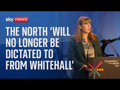 Angela Rayner pledges ‘complete devolution in the North’