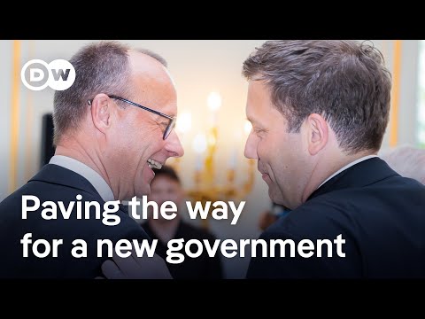 Germany’s Conservatives and Social Democrats begin talks to form a new government | DW News