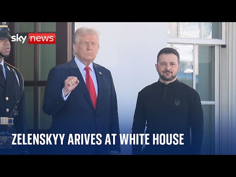 Zelenskyy and Trump meet at White House for crucial talks on Ukraine