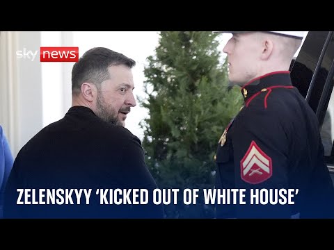 Trump ‘kicked Zelenskyy out of the White House’ after Oval Office bust-up