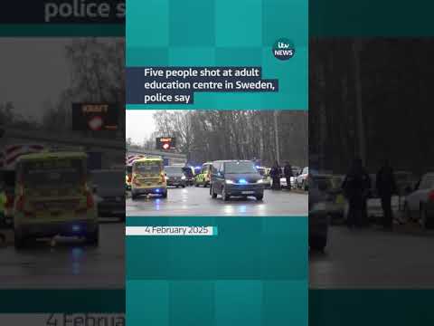 Five people shot at adult education centre in Sweden, police say