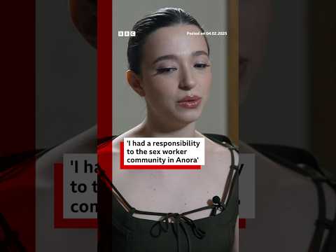 Mikey Madison felt she “had a responsibility to the sex worker community”. #MikeyMadison  BBC News