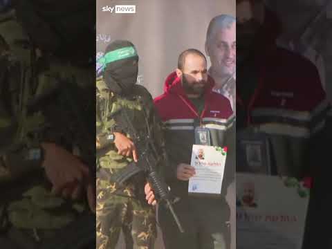 Hostages handed over by Hamas