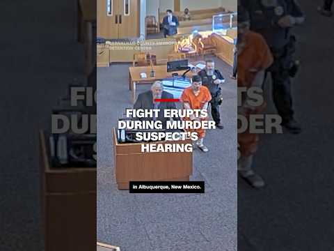 Fight erupts during murder suspect’s hearing
