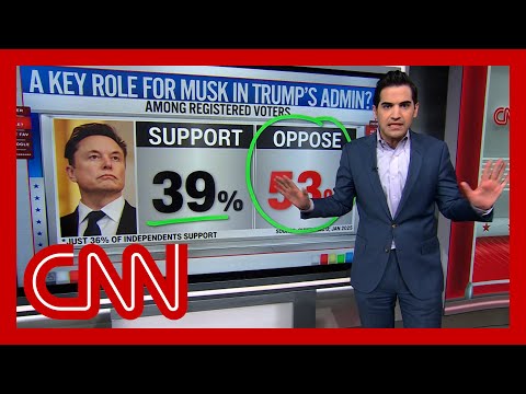 ‘They don’t want this’: Harry Enten on Elon Musk’s popularity with Americans