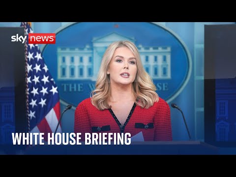 Live | White House Briefing as Trump proposes to ‘take over’ Gaza