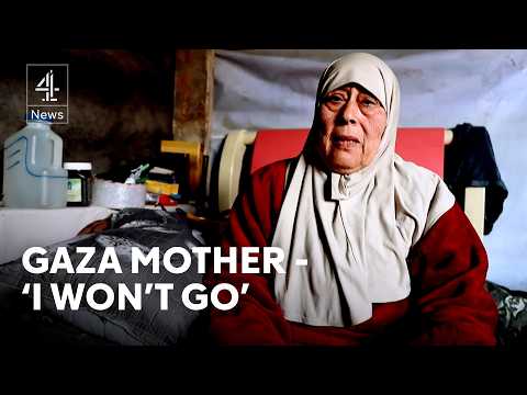 Palestinian families say they will not leave Gaza