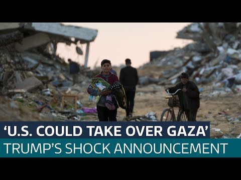 ‘This land is ours’: Palestinians condemn Trump’s proposal to ‘take over’ Gaza | ITV News