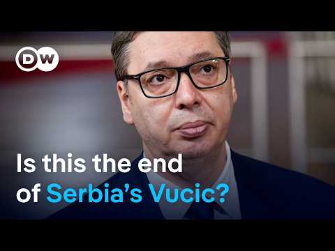 Protesters in Serbia put pressure on President Vucic | DW News