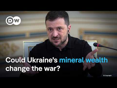 How could Ukraine benefit from Trump’s deal to swap military aid for Ukrainian resources? | DW News