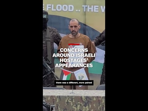 Israeli hostages’ appearances after Hamas captivity spark concerns