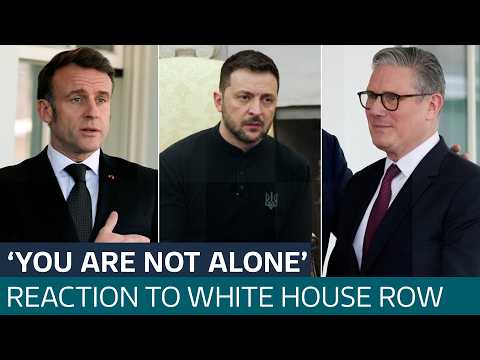 How the world reacted to Trump’s outburst at Zelenskyy | ITV News
