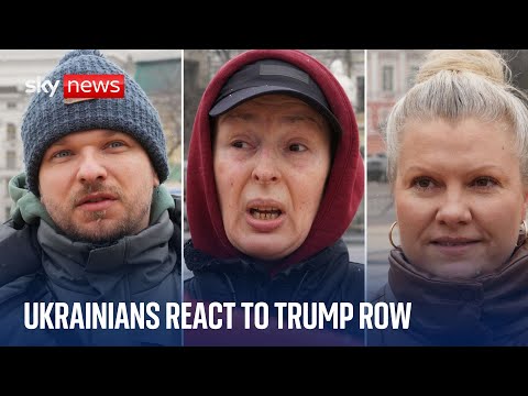 Defiance not despair as Ukrainians back Zelenskyy after Trump row | Ukraine war