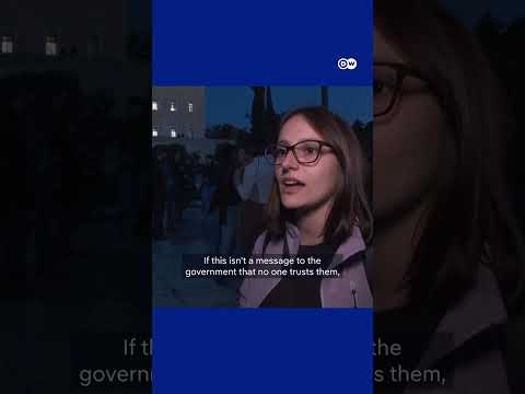 Violent clashes erupt in Greece after protests over fatal 2023 train crash | DW News