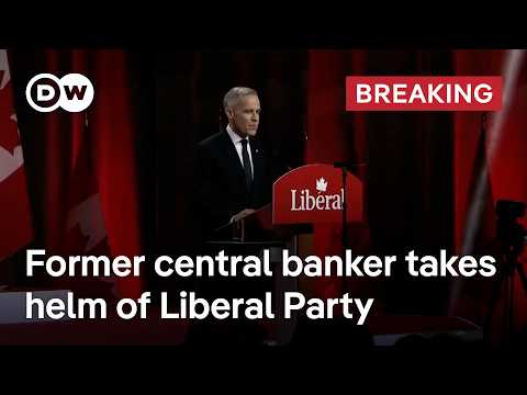 Mark Carney chosen to succeed Trudeau as Canada’s prime minister and Liberal Party leader | DW News