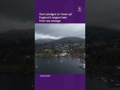 UK govt pledges to ‘clean up Windermere’