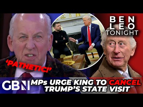 ‘PATHETIC’ – Peter Bleksley SCOLDS ‘easily offended’ MPs calling on King to CANCEL Trump state visit