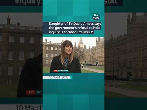 Home Secretary rejected calls from the family of Sir David Amess for a public inquiry into his death