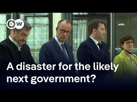 Germany’s Green party blocks debt reforms by likely new Government coalition | DW News