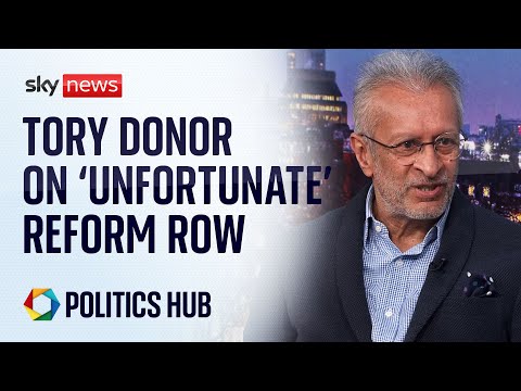 Reform row: Tory donor says Farage looks like a ‘statesman’