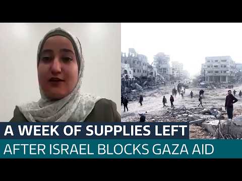 World Food Programme warns Gaza has only a week of supplies left | ITV News