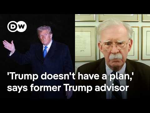 Trump ‘doesn’t understand what NATO is,’ says former Trump advisor John Bolton | DW News