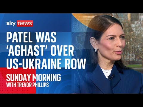 Priti Patel condemns ‘undignified spectacle’ between Zelenskyy and Trump