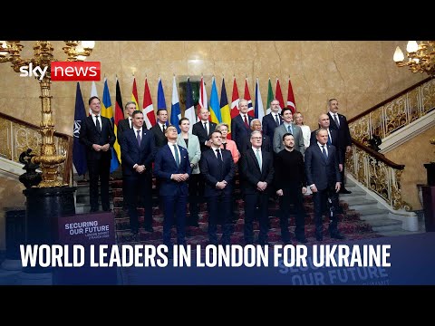 Starmer hoping three-part Ukraine peace plan can get ‘back on track’ at London summit