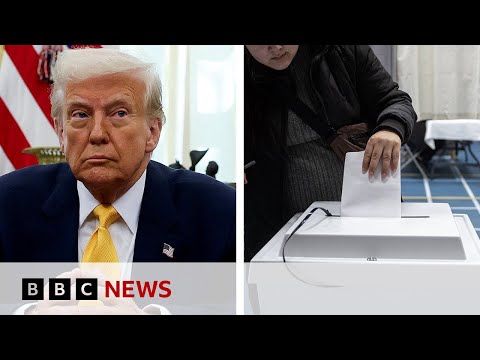 What does Donald Trump have to do with Greenland’s election? | BBC News