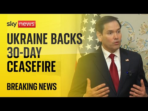 BREAKING: ‘The ball is in Russia’s court’ as Ukraine agrees ceasefire | Ukraine War