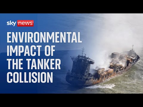 UK fears environmental damage after tanker collision in North Sea