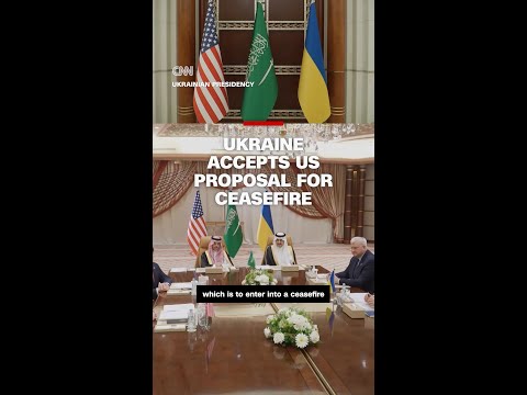 Rubio announces Ukraine’s acceptance of ceasefire proposal