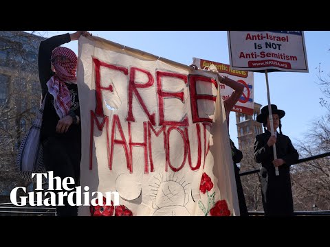‘We’re not going to be intimidated’: protests continue in support of Mahmoud Khalil