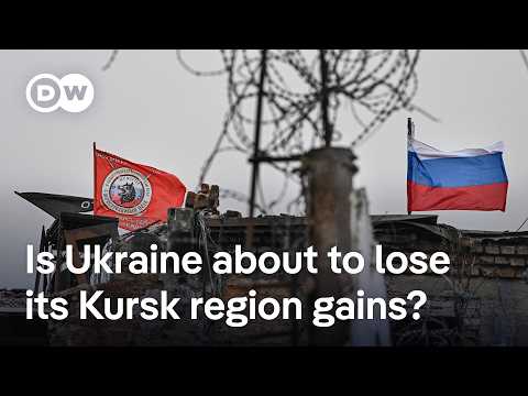 Russia claims recapture of 12 Kursk region settlements | DW News