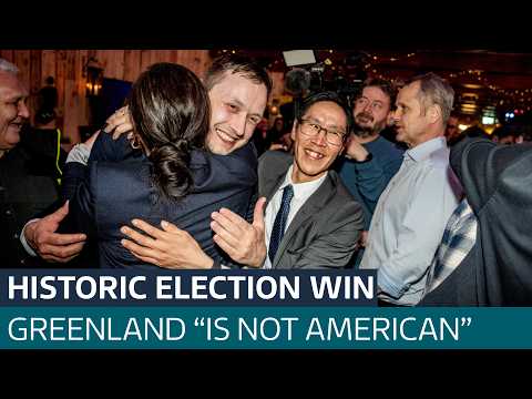 Greenland: Opposition party win election dominated by Trump annexation threats | ITV News