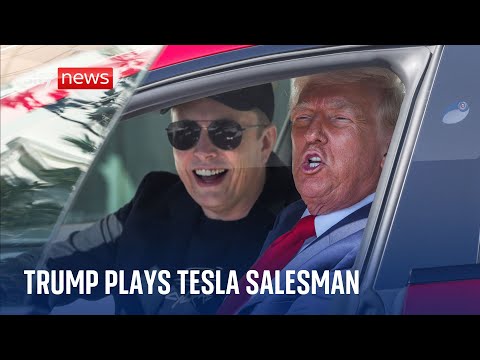 Donald Trump buys Tesla to boost Elon Musk’s struggling stock