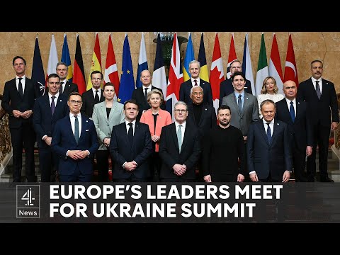 Europe’s leaders meet in UK to talk Ukraine – Russia peace