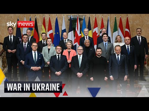 Sir Keir Starmer holds a news conference after Ukraine war summit