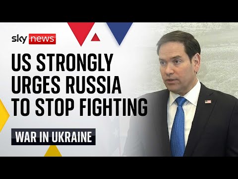 Trump’s top diplomat Marco Rubio puts pressure on Russia to end war