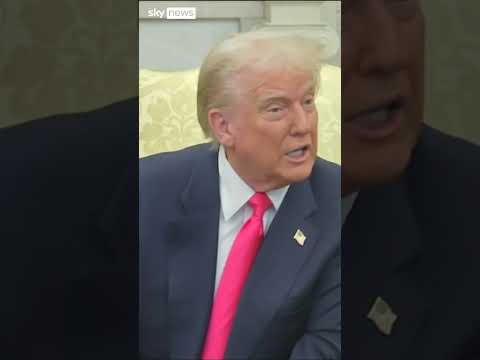 Trump tells Sky News: ‘Ireland is taking advantage of US’